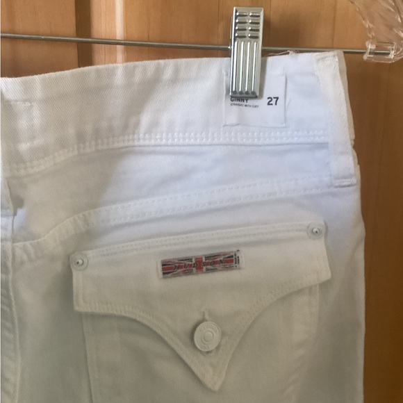 Hudson Ginny White cuffed Jeans 27 - Picture 6 of 6